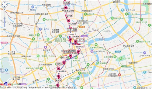 上海地铁线路图2021高清版大图