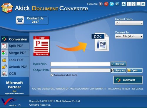 Akick Document Converter(格式转换工具)