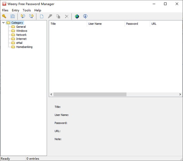 Weeny Free Password Manager(密码管理软件)