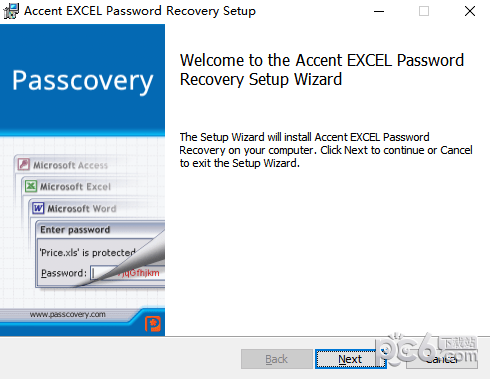 Accent Excel Password Recovery