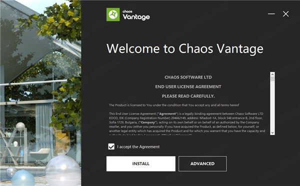 Chaos Vantage(实时光线追踪渲染器)